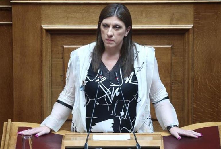 Ζ. Κωνσταντοπούλου: Καταψηφίζουμε τον προϋπολογισμό σε όλα τα πεδία – Δεν υπολογίσατε τους πολίτες και την κοινωνία
