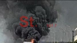 BINTEO - Στις φλόγες φορτηγό στη Μουδανιών - Ασθενοφόρο και Πυροσβεστικά στο σημείο - Ουρές χιλιομέτρων