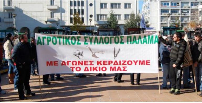 Κλιμάκωση των κινητοποιήσεων αποφάσισαν οι αγρότες του μπλόκου της Νίκαιας