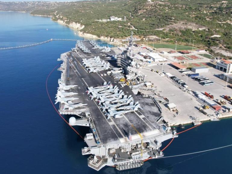 Κατασκοπεία στη Σούδα: Ο Γεωργιανός είχε φωτογραφίες του αεροπλανοφόρου Ford και επικοινωνούσε με το Ιράν