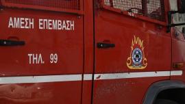 Θεσσαλονίκη: Φωτιά σε ξερά χόρτα στην Ευκαρπία