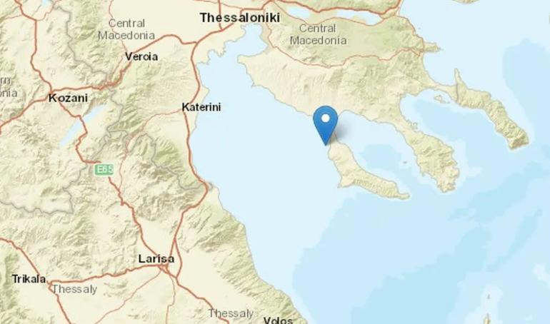 Χαλκιδική: Νέα σεισμική δόνηση 3,9 Ρίχτερ νότια των Νέων Μουδανιών