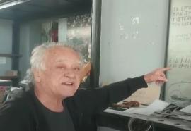 Άγνωστοι βανδάλισαν το «Τρενοτεχνείο» που είχε φτιάξει ο ηθοποιός Νίκος Καλογερόπουλος (BINTEO)