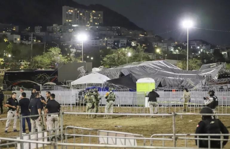 Φονική προεκλογική συγκέντρωση στο Μεξικό: Ριπές ανέμου έριξαν σε συγκεντρωμένους μεταλλικό σκέπαστρο- 5 νεκροί και 50 τραυματίες