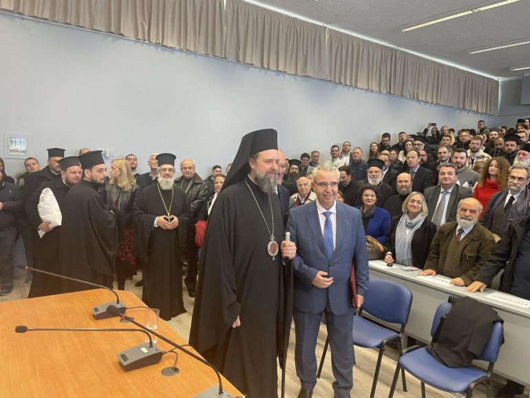 ΒΙΝΤΕΟ-ΦΩΤΟ-Στο ΑΠΘ ο Παναγιώτατος Μητροπολίτης Θεσσαλονίκης κ. Φιλοθέος