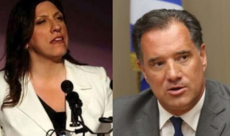 Ο Άδωνις Γεωργιάδης κατέθεσε μήνυση στη Ζωή Κωνσταντοπούλου για συκοφαντική δυσφήμιση