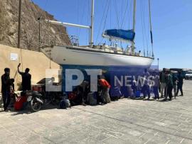 Νέα άφιξη μεταναστών στη Γαύδο – 67 άτομα βγήκαν στην παραλία της Τρυπητής