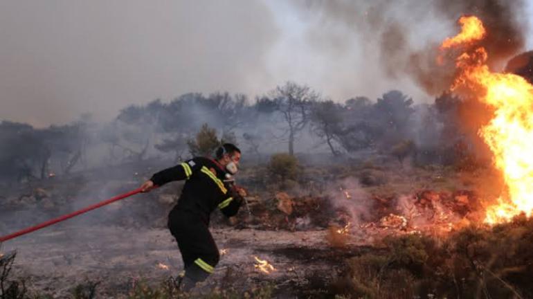 Συναγερμός για τρίτη φωτιά στη Θεσσαλονίκη: Καίει στο Aνατολικό, σηκώθηκε και ελικόπτερο