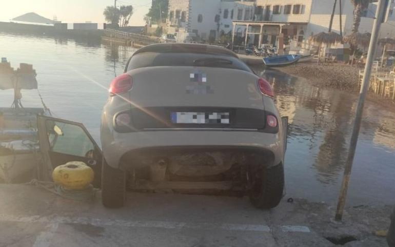 Πάτμος: ΙΧ έπεσε στη θάλασσα - Σώες δύο Ιταλίδες