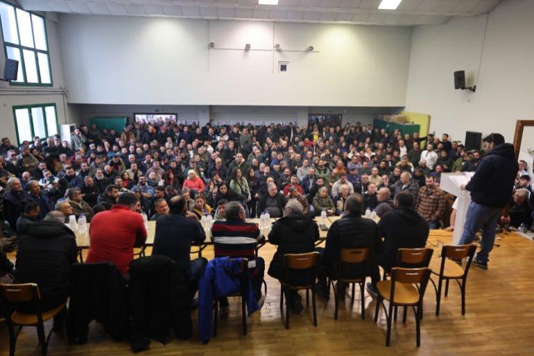Θεσσαλονίκη: Ξεκίνησε η πανελλαδική συνέλευση των αγροτών στα Νέα Μάλγαρα
