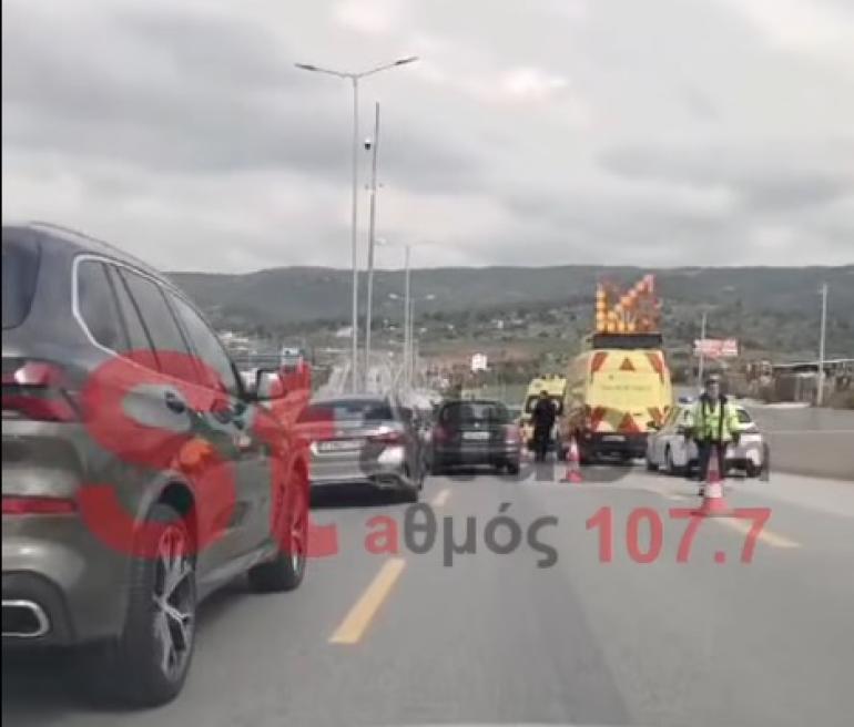 Θεσσαλονίκη: Τροχαίο στην Περιφερειακή - Τραυματίας μοτοσυκλετιστής