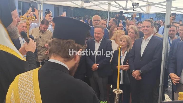 Θεσσαλονίκη: Έφτασε στη ΔΕΘ ο Κυριάκος Μητσοτάκης (φωτο & video)