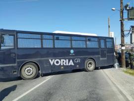 Θεσσαλονίκη: Νέο στοπ της ΕΛΑΣ στους αγρότες της Επανομής που ήθελαν να φτάσουν στο αεροδρόμιο (video)