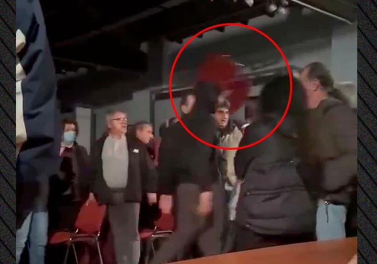 Λαύριο: Άναψαν τα αίματα στο δημοτικό συμβούλιο – Πέταξαν καρέκλα στον δήμαρχο (video)