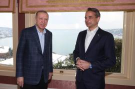 Τηλεφωνική επικοινωνία Μητσοτάκη - Ερντογάν για τον πόλεμο στο Ισραήλ