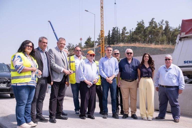 Δήμας από το Flyover: Το έργο προχωρά με εξαιρετικά ικανοποιητικούς ρυθμούς - Στο 62% η κατασκευή