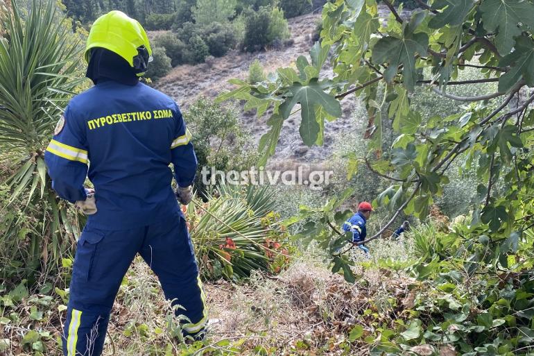 Θεσσαλονίκη: Επιχείρηση διάσωσης τραυματισμένης γυναίκας στη λίμνη Τριαδίου