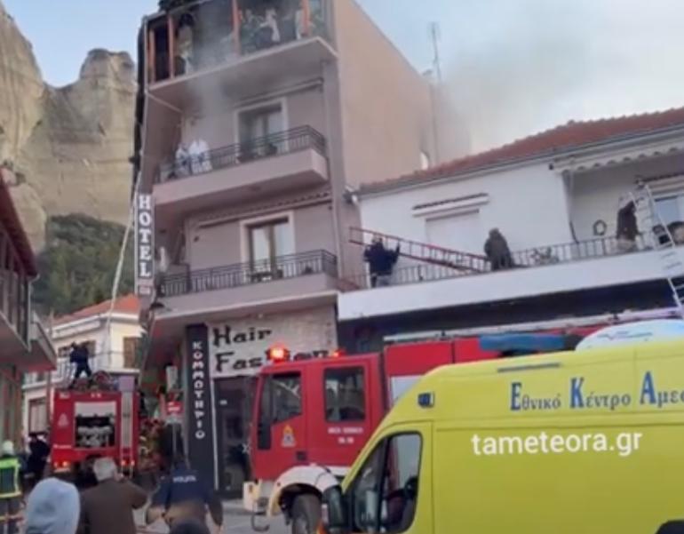Καλαμπάκα: Νεκρός ο 55χρονος ιδιοκτήτης (VIDEO)