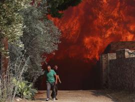 Νεκρός ηλικιωμένος από την φωτιά στην Κερατέα
