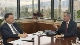 Έργα της Β. Ελλάδας στο επίκεντρο της συνάντησης Θ. Σκυλακάκη - Στ. Κωνσταντινίδη