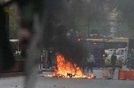 Επεισόδια στη Λ. Αθηνών στο ύψος της Γεωπονικής Σχολής