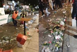 Θεσσαλονίκη: Επτακόσιους τόνους σκουπίδια «έβγαλαν» τα πάρτι της Πρωτοχρονιάς