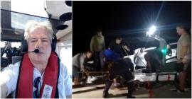 Το μοιραίο αεροσκάφος λίγο πριν από την πτώση στο Μάλεμε - «Ήταν δεμένοι, δεν έκαναν καμία προσπάθεια να βγουν»