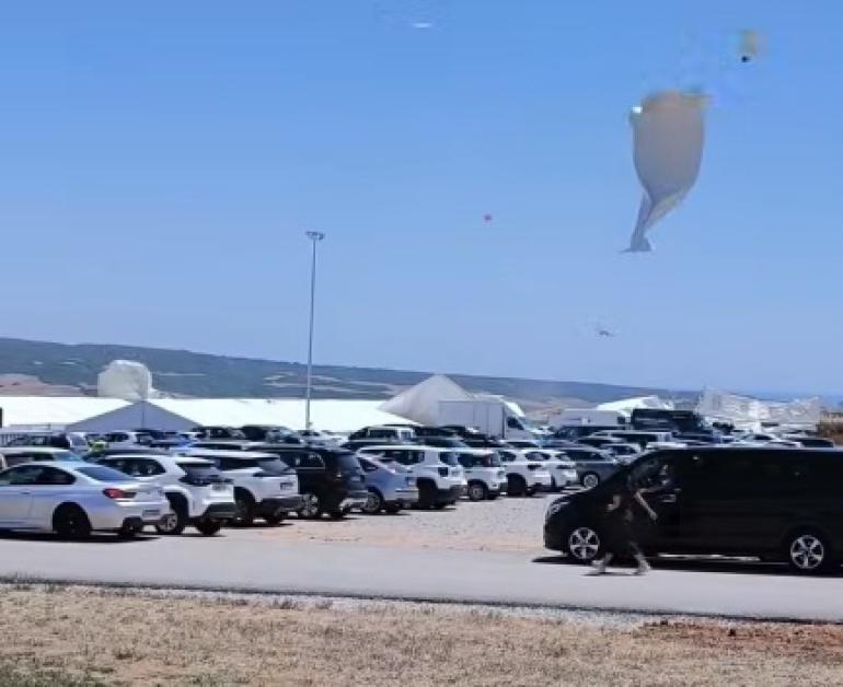 Βίντεο: Ανεμοστρόβιλος χτύπησε πίστα kart στο Λάκκωμα Χαλκιδικής