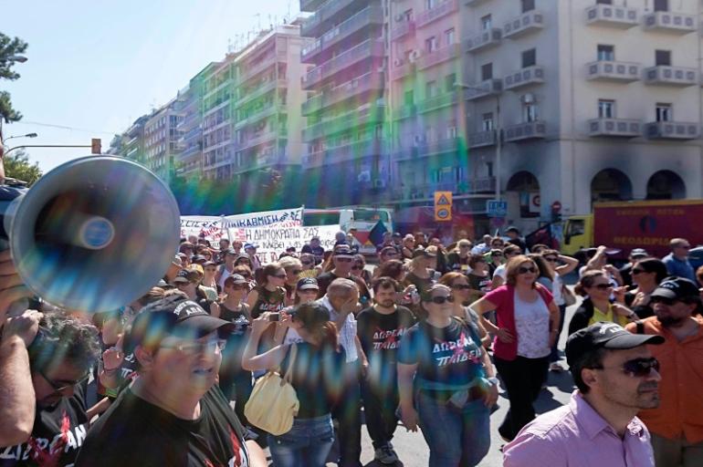 Μία συγκέντρωση διαμαρτυρίας σήμερα στη Θεσσαλονίκη