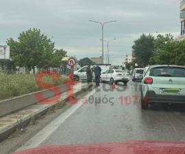 Θεσσαλονίκη: Τροχαία υλικών ζημιών και μποτιλιάρισμα έφερε η βροχή