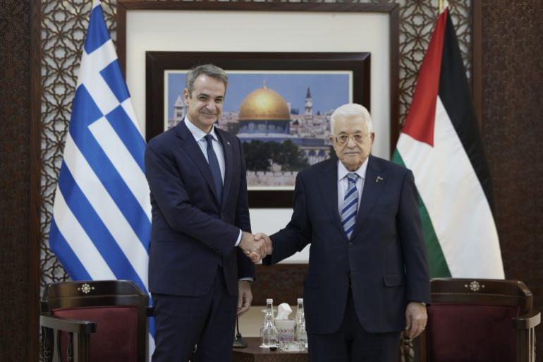 Επικοινωνία του Μητσοτάκη με τον Πρόεδρο της Παλαιστινιακής Αρχής – Συζητήθηκαν οι τελευταίες εξελίξεις στο Ιράν