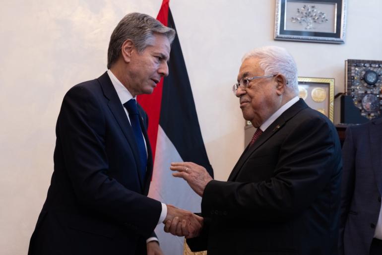 Αιφνιδιαστική επίσκεψη Μπλίνκεν στη Δυτική Όχθη πριν το ταξίδι στην Τουρκία - Συνάντηση με τον Αμπάς