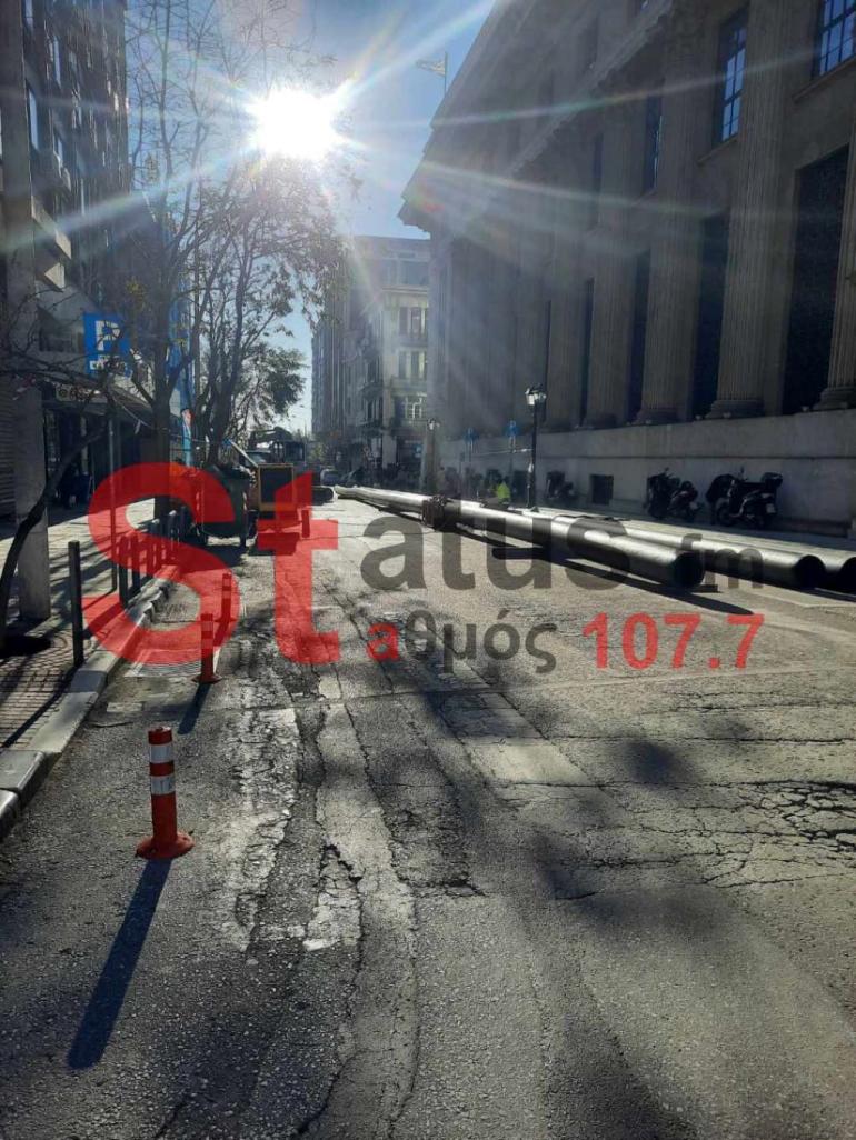 Δεν ήταν αρχαίο το εύρημα στην οδό Ι.Δραγούμη - Θα συνεχιστούν οι εργασίες της ΕΥΑΘ