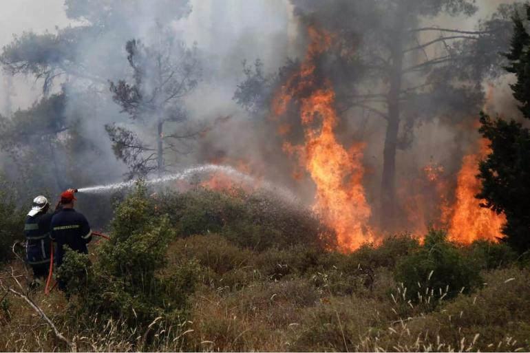 Υψηλός κίνδυνος πυρκαγιάς σήμερα σε Θεσσαλονίκη και Χαλκιδική