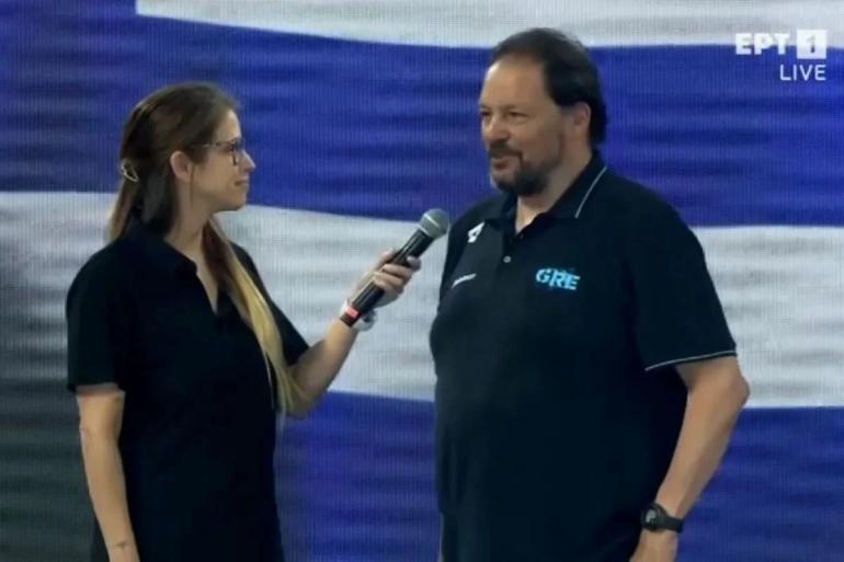 Εθνική πόλο γυναικών: Συγκινημένος ο Παυλίδης – “Είχα έντονο προαίσθημα το πρωί για το χρυσό, θέλω να συγχαρώ τα κορίτσια”