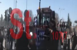 Στη Θεσσαλονίκη οι αγρότες - Μπλόκο από 300 τρακτέρ στη ΔΕΘ (ΒΙΝΤΕΟ)