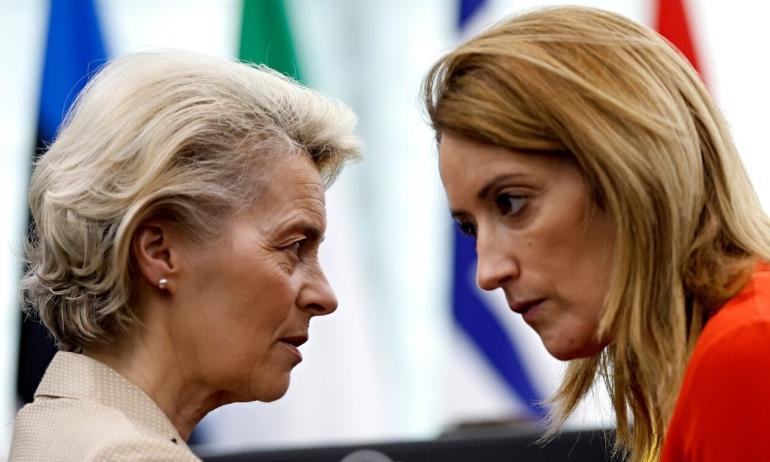 ΕΕ: Στο Ισραήλ η Φον ντερ Λάιεν και η Ρομπέρτα Μέτσολα