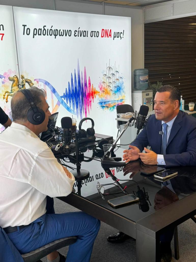 Άδωνις Γεωργιάδης: "Η Θεσσαλονίκη θα έπρεπε να δίνει 90% στη Ν.Δ"