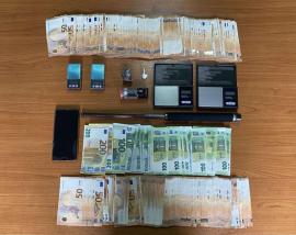Θεσσαλονίκη: Διακινητής ναρκωτικών έκρυβε ναρκωτικά στο μαγαζί του στο κέντρο (φωτο)