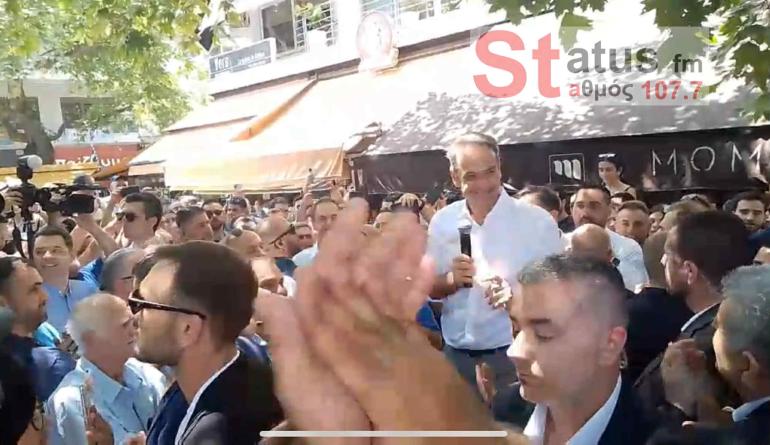 BINTEO-Επίσκεψη του πρωθυπουργού Κ. Μητσοτάκη στη δυτική Θεσσαλονίκη-" Οι Αθηναίοι φίλοι μου, κάνουν παράπονα ότι όλα τα μεγάλα έργα γίνονται εδώ"