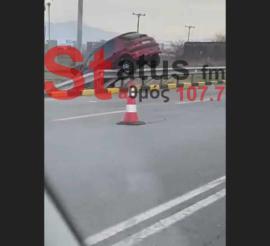 Θεσσαλονίκη: Τροχαίο ατύχημα στην έξοδο Σίνδου