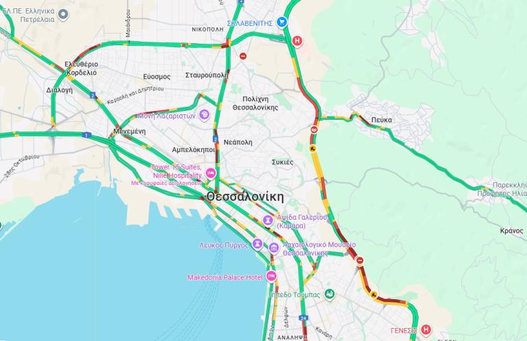 Θεσσαλονίκη: Τροχαίο με το καλημέρα στην Περιφερειακή