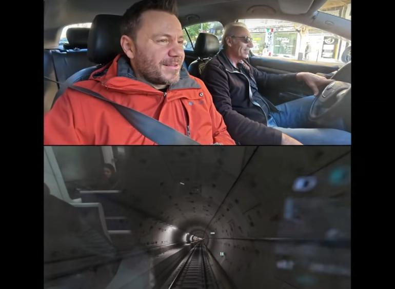 ΒΙΝΤΕΟ-Μετρό Θεσσαλονίκης vs Ταξί – Ποιο θα φτάσει πρώτο στον σταθμό Νέα Ελβετία