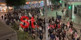 ΤΩΡΑ - Θεσσαλονίκη: Πορεία διαμαρτυρίας από μέλη του ΠΑΜΕ και εργατικών σωματείων με αφορμή την επίσκεψη Ρούμπιο (ΒΙΝΤΕΟ)