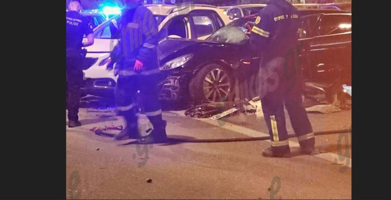 Σύγκρουση Ι.Χ. με δίκυκλο στο κέντρο της πόλης