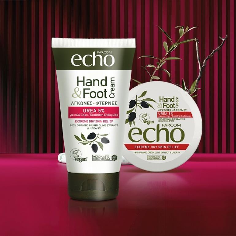 H Farcom λανσάρει τη Νέα ECHO Κρέμα με UREA 5%