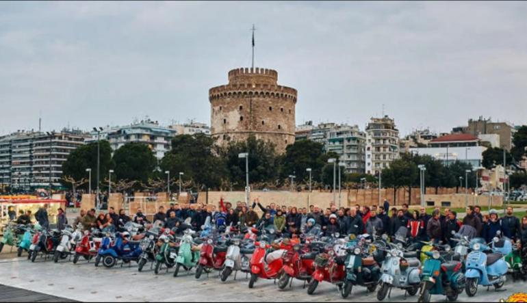 Θεσσαλονίκη: Σήμερα το ακροβατικό show του Nicola L’ Impennatore για τα 40 χρόνια Vespa Club Thessaloniki