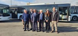 Καταφθάνουν στη Θεσσαλονίκη τα νέα λεωφορεία του ΟΑΣΘ