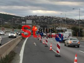 Θεσσαλονίκη - Flyover: Κλειστή από σήμερα μία λωρίδα κυκλοφορίας στην περιφερειακή – Η ανακοίνωση της Τροχαίας