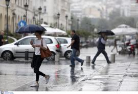 Έκτακτο δελτίο ΕΜΥ: Ισχυρές καταιγίδες και μπουρίνια στην Κεντρική Μακεδονία από το απόγευμα